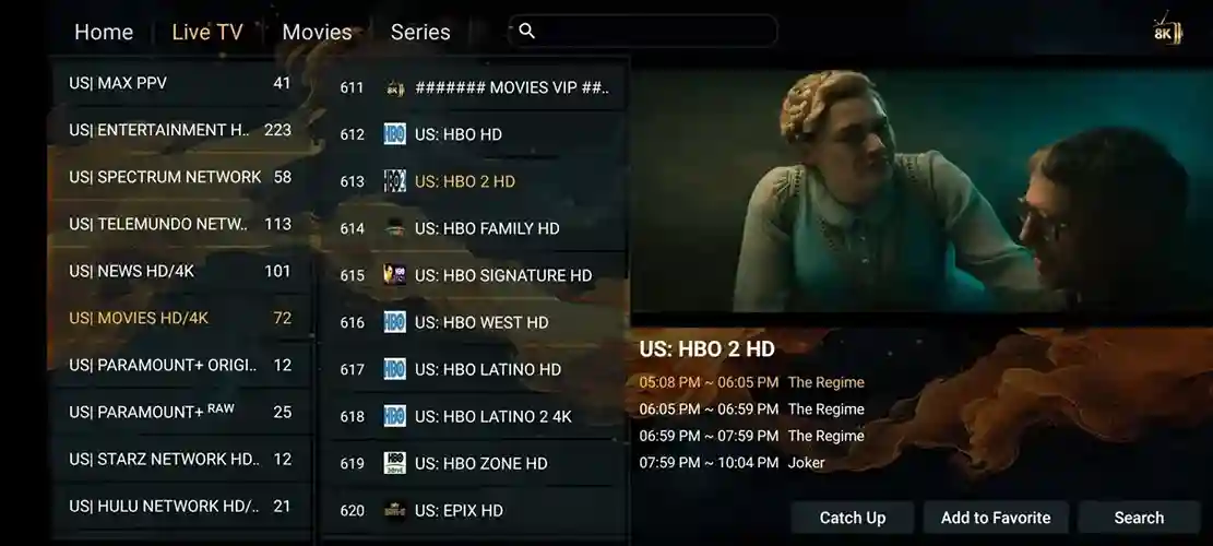 Preview 1 - Nob IPTV Premium IPTV Subscription